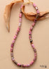 Boho Necklace, Apatite Lariat Chokers Necklace